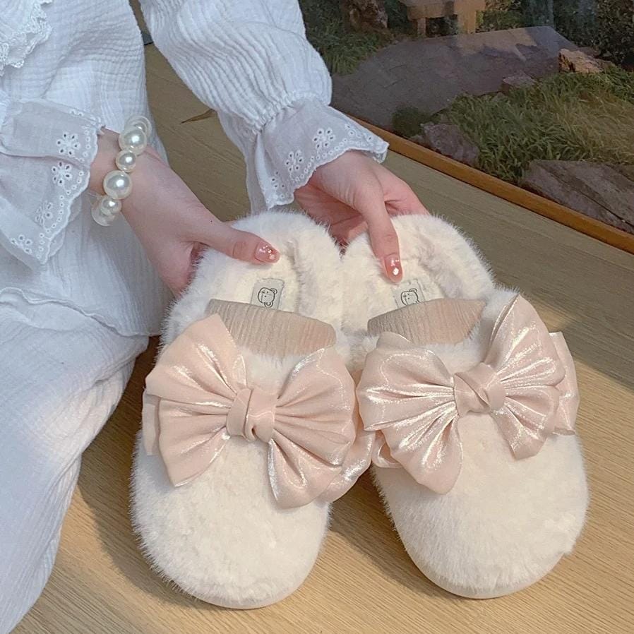 personalized custom plush slippers