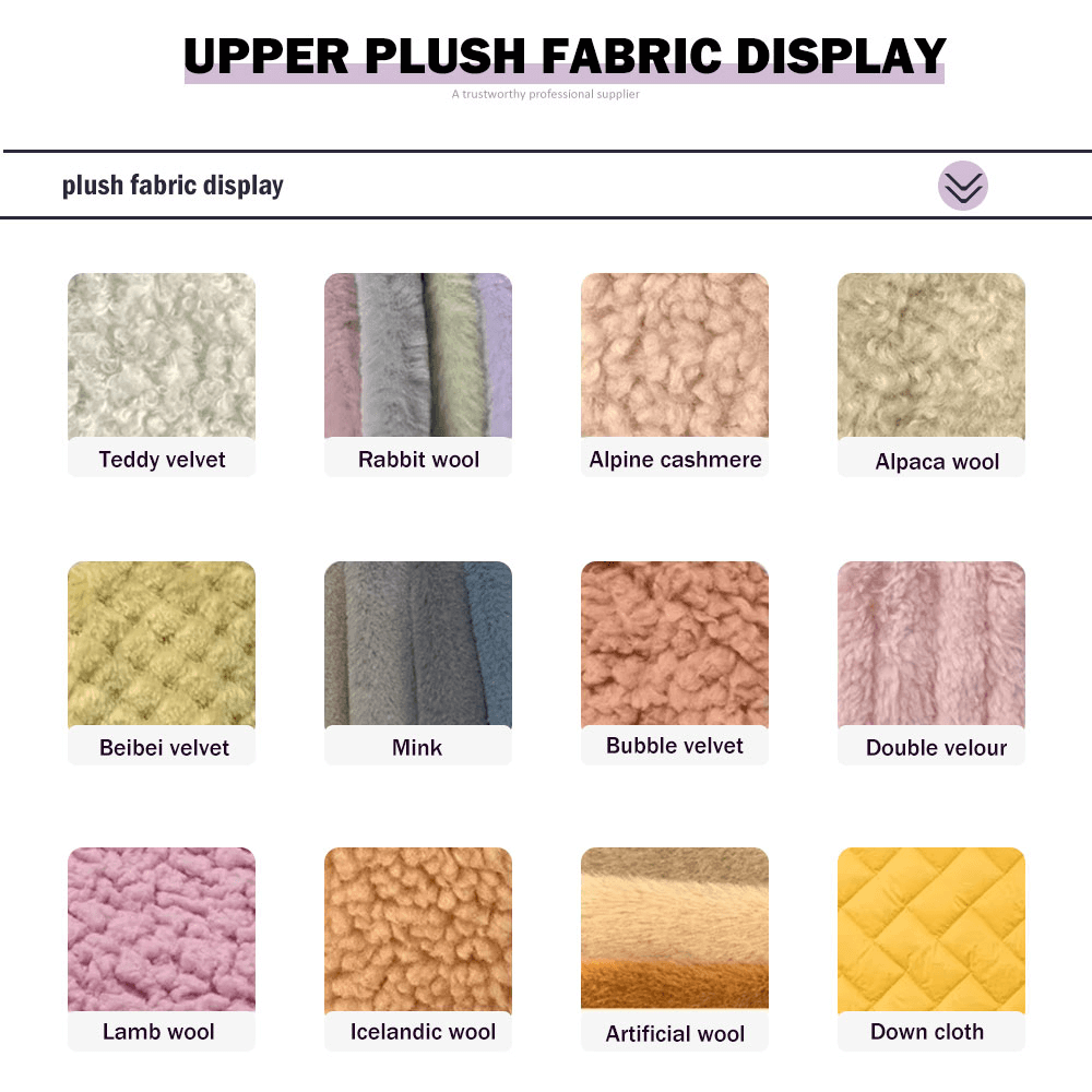 Customizing Plush Slippers