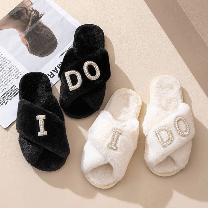 Customizing Plush Slippers