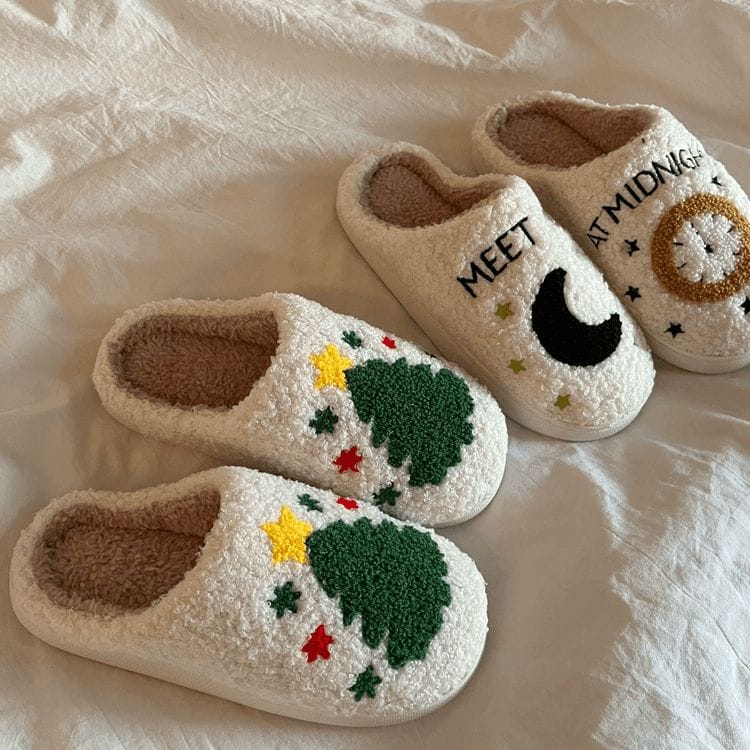 Customized Furry Slippers