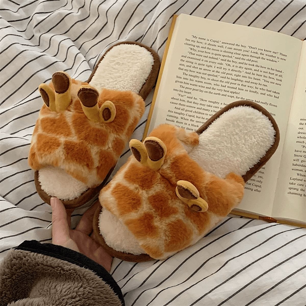 Customized Furry Slippers