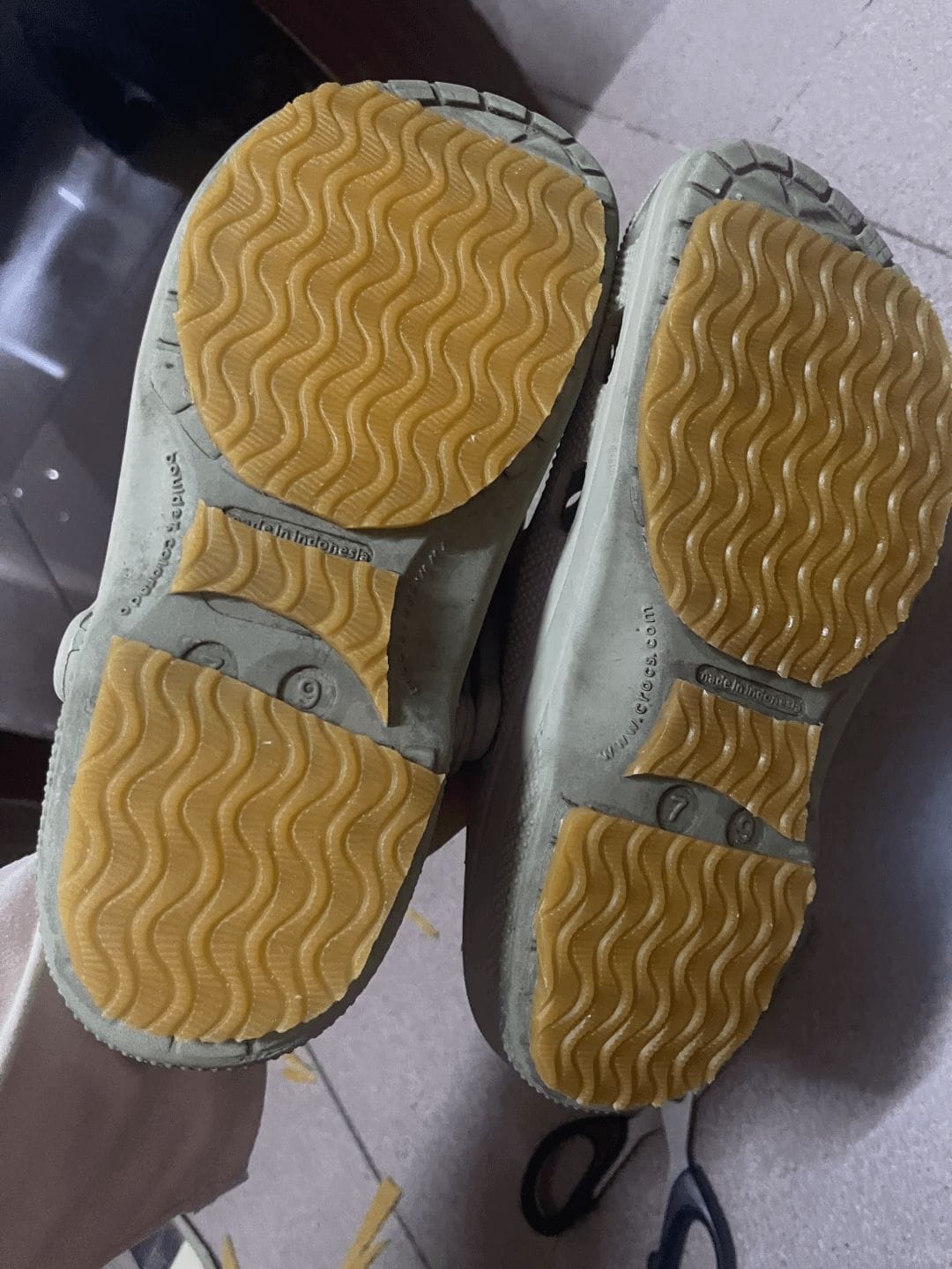 Fixing Worn Slippers