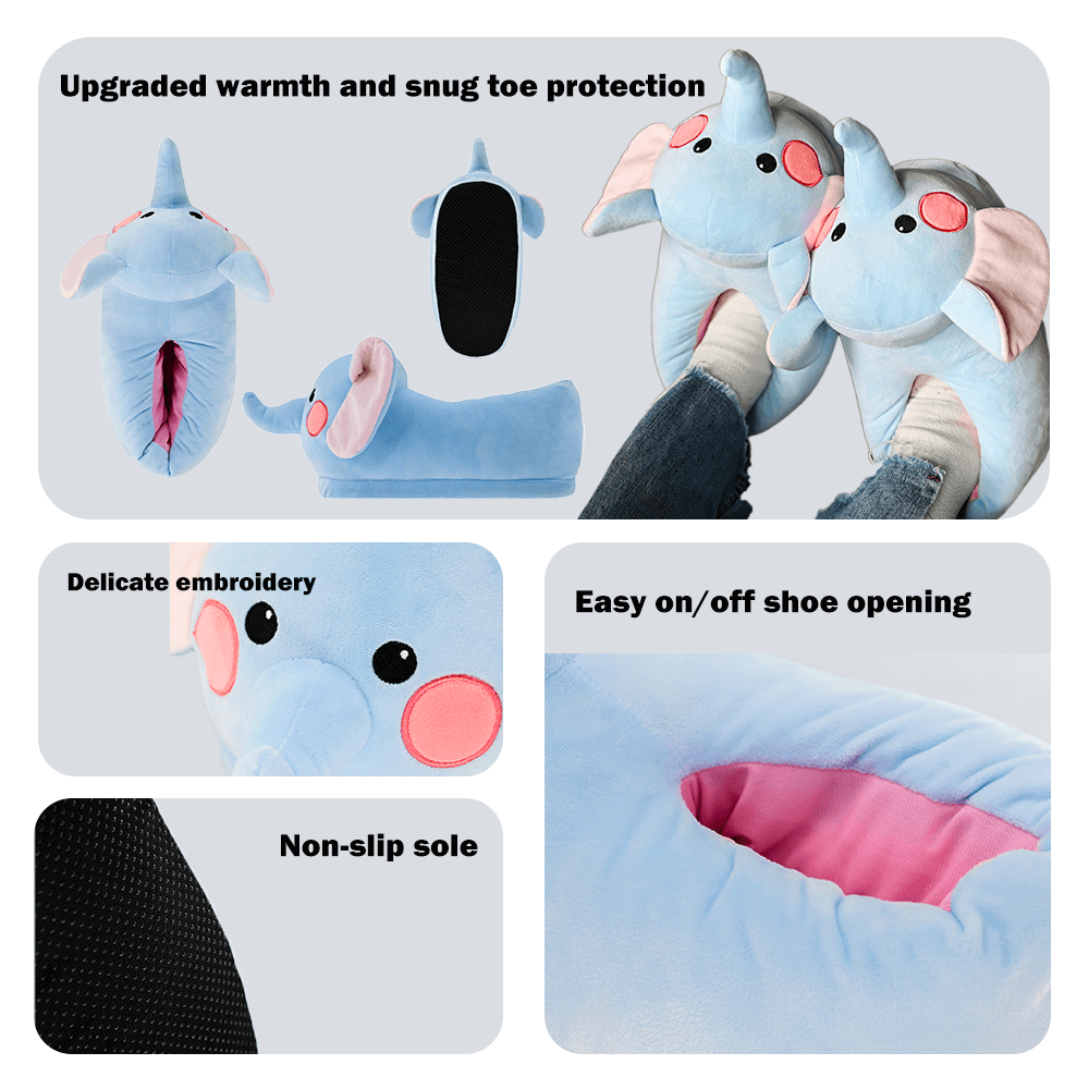 Custom Plush Slippers
