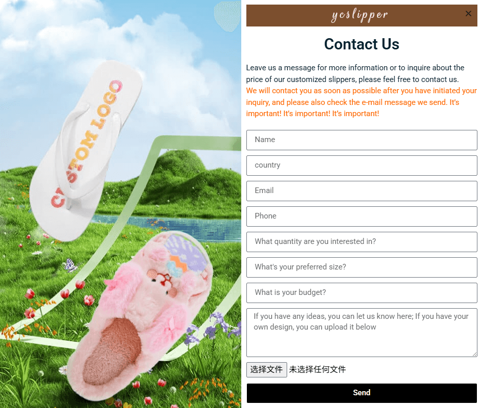 Custom Slippers for College Clubs