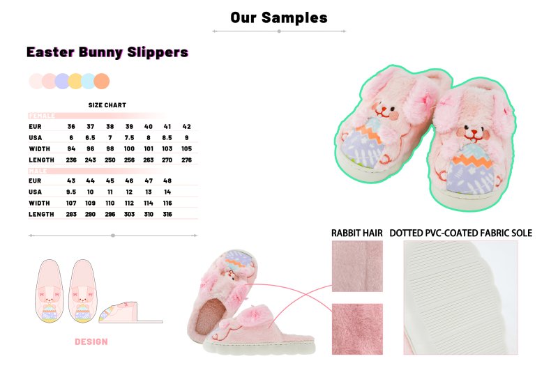 Plush Slipper Soles